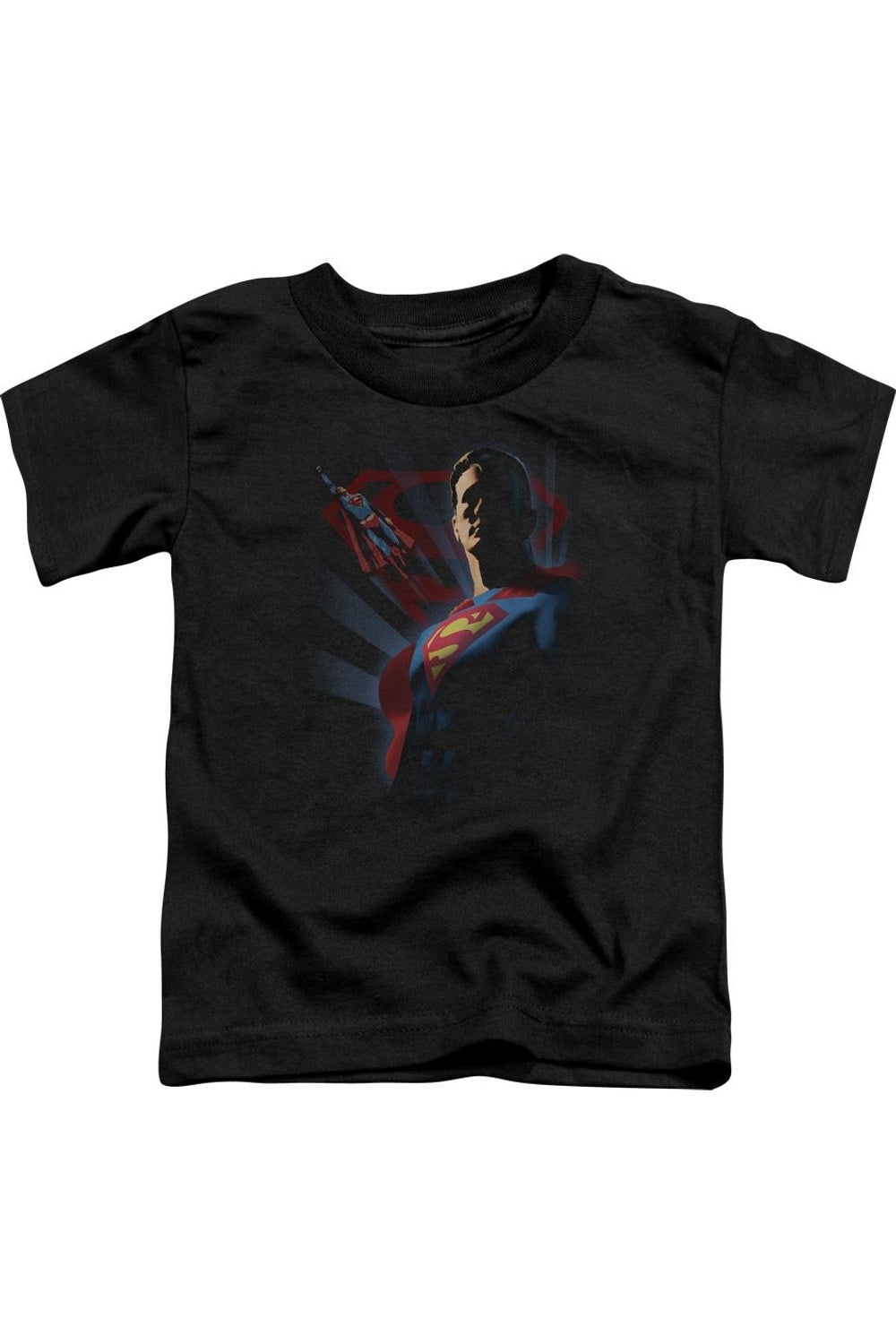 Футболка с принтом Супермена для малышей с коротким рукавом Gildan, черный
Футболка с принтом Супермена для малышей с коротким рукавом Gildan, черный