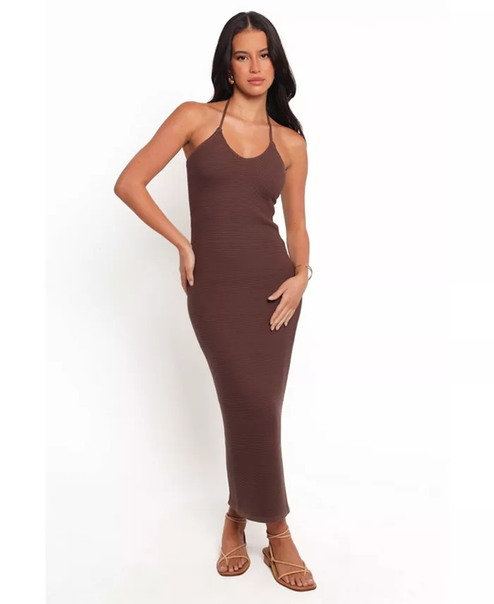 Женское платье-миди Darya Petal and Pup, коричневый
Женское платье-миди Darya Petal and Pup, коричневый