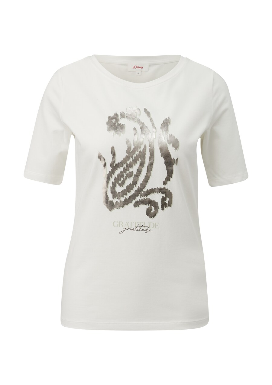 Футболка s.Oliver Shirt, экрю
Футболка s.Oliver Shirt, экрю