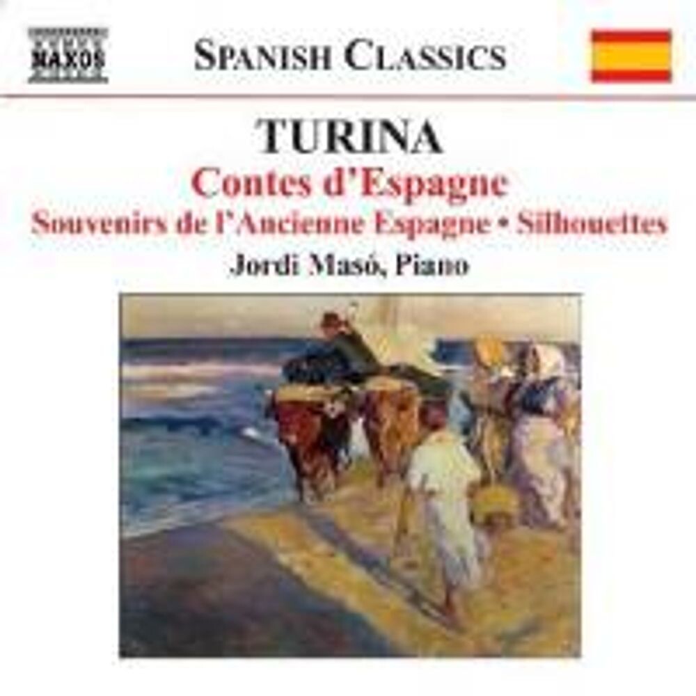 Диск CD Turina: Piano Music Vol. 5 - Contes d'Espagne / Souvenirs de l'Ancienne Espagne / Silhouettes - Joaquín Turina, Jordi Masó
Диск CD Turina: Piano Music Vol. 5 - Contes d'Espagne / Souvenirs de l'Ancienne Espagne / Silhouettes - Joaquín Turina, Jordi Masó