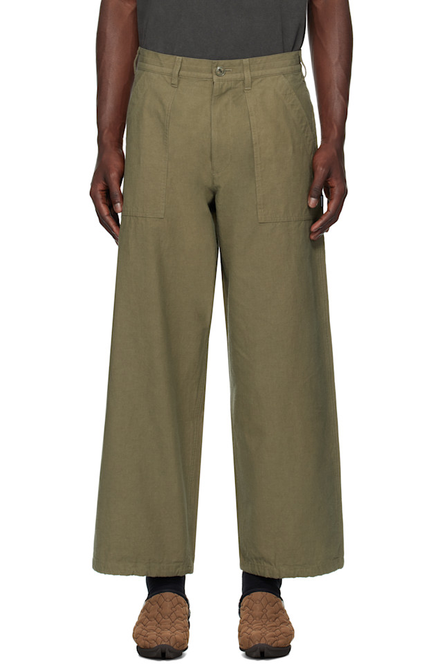 Широкие брюки пекаря Neighborhood, зеленый
Широкие брюки пекаря Neighborhood, зеленый