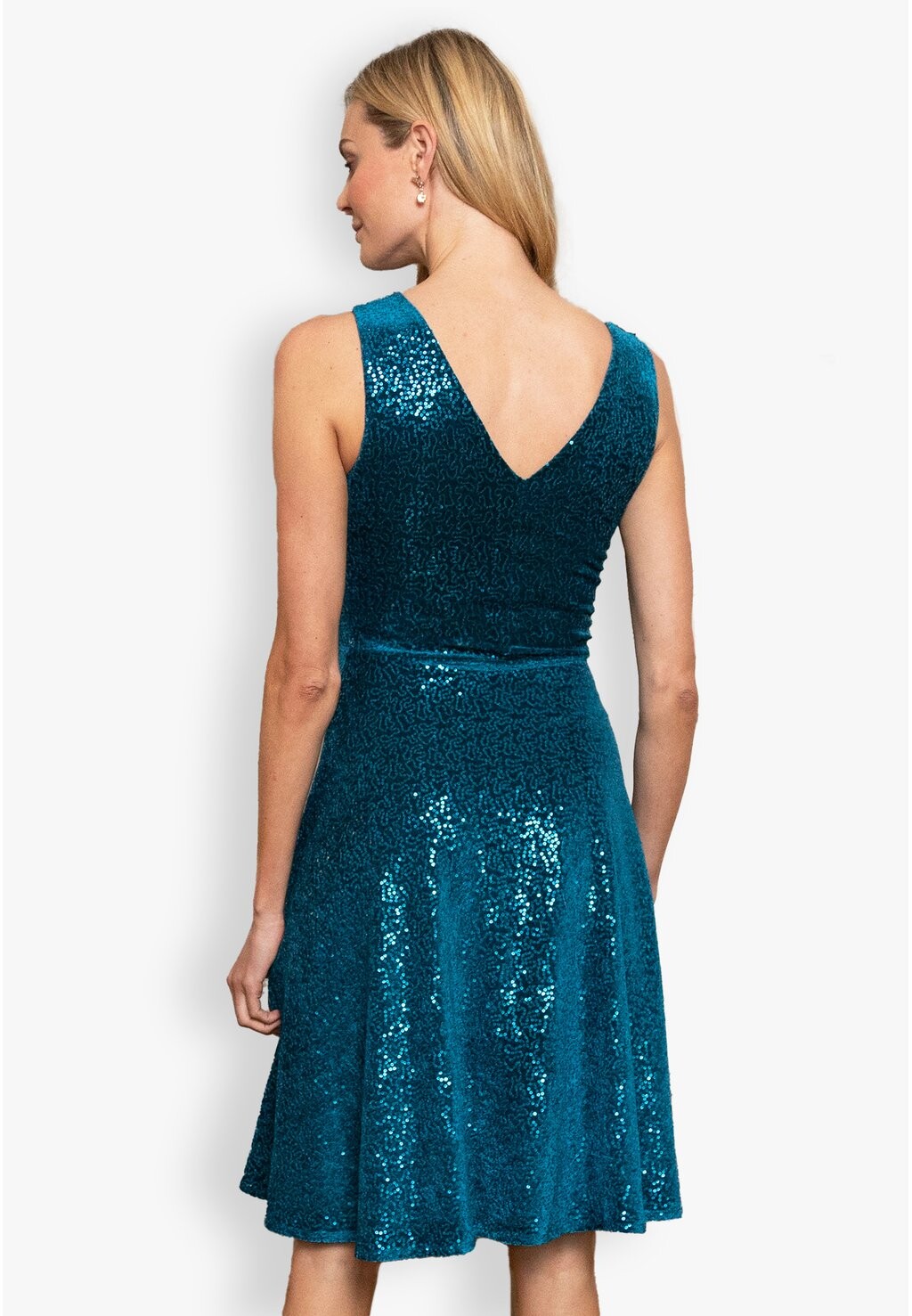 Коктейльное платье / Вечернее платье V NECK FIT N FLARE HotSquash, бирюзовый
Коктейльное платье / Вечернее платье V NECK FIT N FLARE HotSquash, бирюзовый