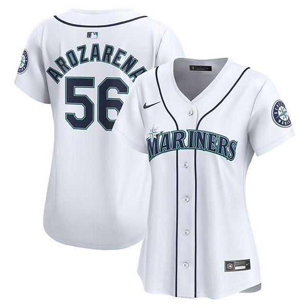 Женская белая бейсболка Randy Arozarena Seattle Mariners Home Limited Nike
Женская белая бейсболка Randy Arozarena Seattle Mariners Home Limited Nike