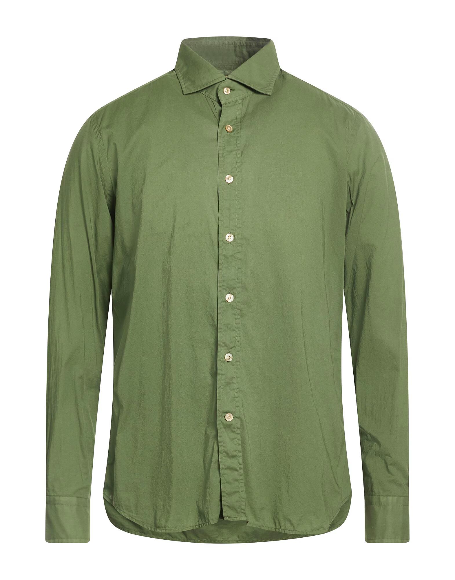 Рубашка Matteucci 1938, темно-зелёный
Рубашка Matteucci 1938, темно-зелёный