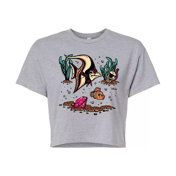 Укороченная футболка S в поисках Немо Гилла и Немо Джуниорс Disney / Pixar, серый
Укороченная футболка S в поисках Немо Гилла и Немо Джуниорс Disney / Pixar, серый