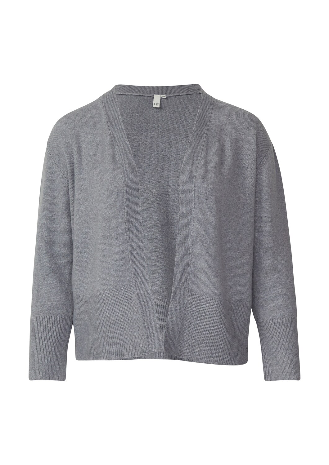 QS Вязаный кардиган в темно-сером цвете
QS Вязаный кардиган в темно-сером цвете