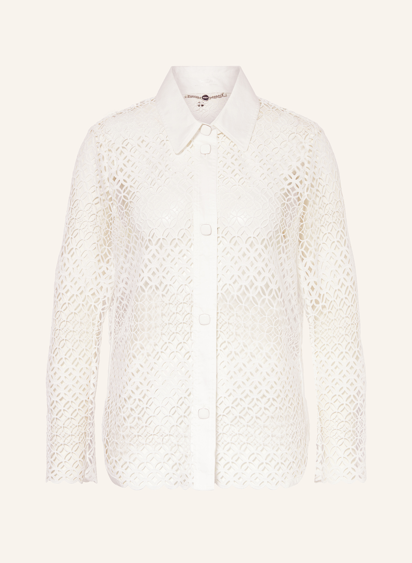 Блузка-Рубашка из ажурного кружева Marc Cain, белый
Блузка-Рубашка из ажурного кружева Marc Cain, белый