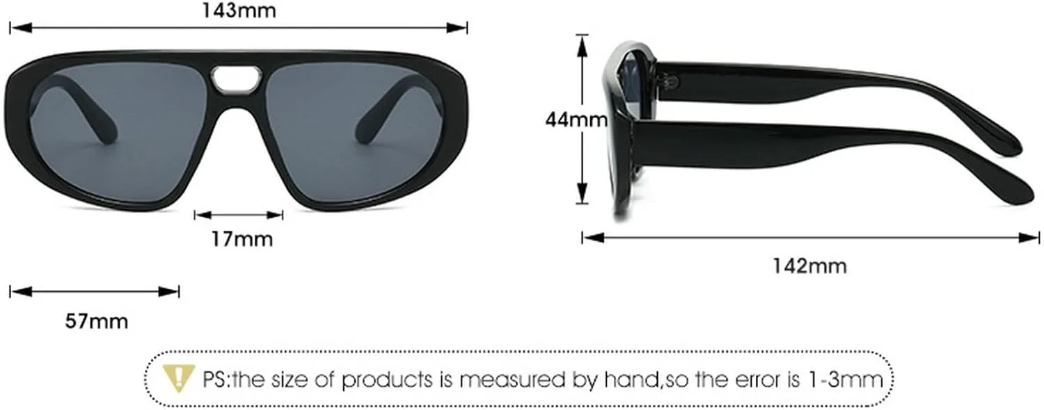 Модные солнцезащитные очки-пилот для женщин в стиле ретро-винтаж 70-х годов с защитой от УФ-излучения, массивные солнцезащитные очки-пилот 2025 года mincl, Green Gray
Модные солнцезащитные очки-пилот для женщин в стиле ретро-винтаж 70-х годов с защитой от УФ-излучения, массивные солнцезащитные очки-пилот 2025 года mincl, Green Gray