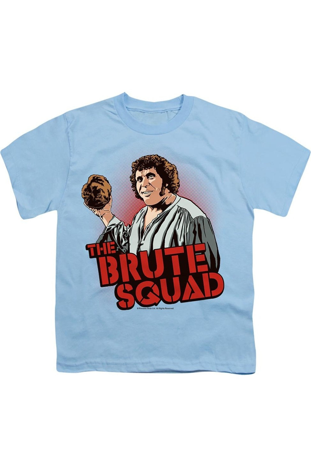 Футболка с коротким рукавом "Brute Squad" из фильма "Принцесса-невеста" для детей Gildan, светло-голубой
Футболка с коротким рукавом "Brute Squad" из фильма "Принцесса-невеста" для детей Gildan, светло-голубой