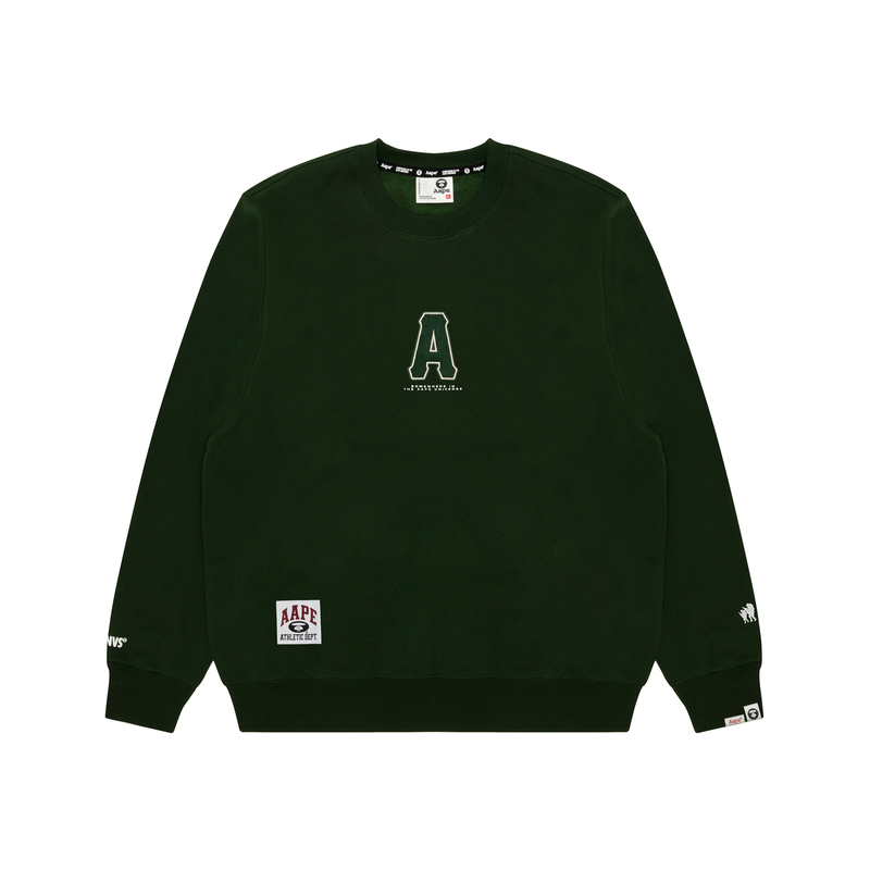 Свитшот A Bathing APE с логотипом Athletic Aape, зеленый
Свитшот A Bathing APE с логотипом Athletic Aape, зеленый