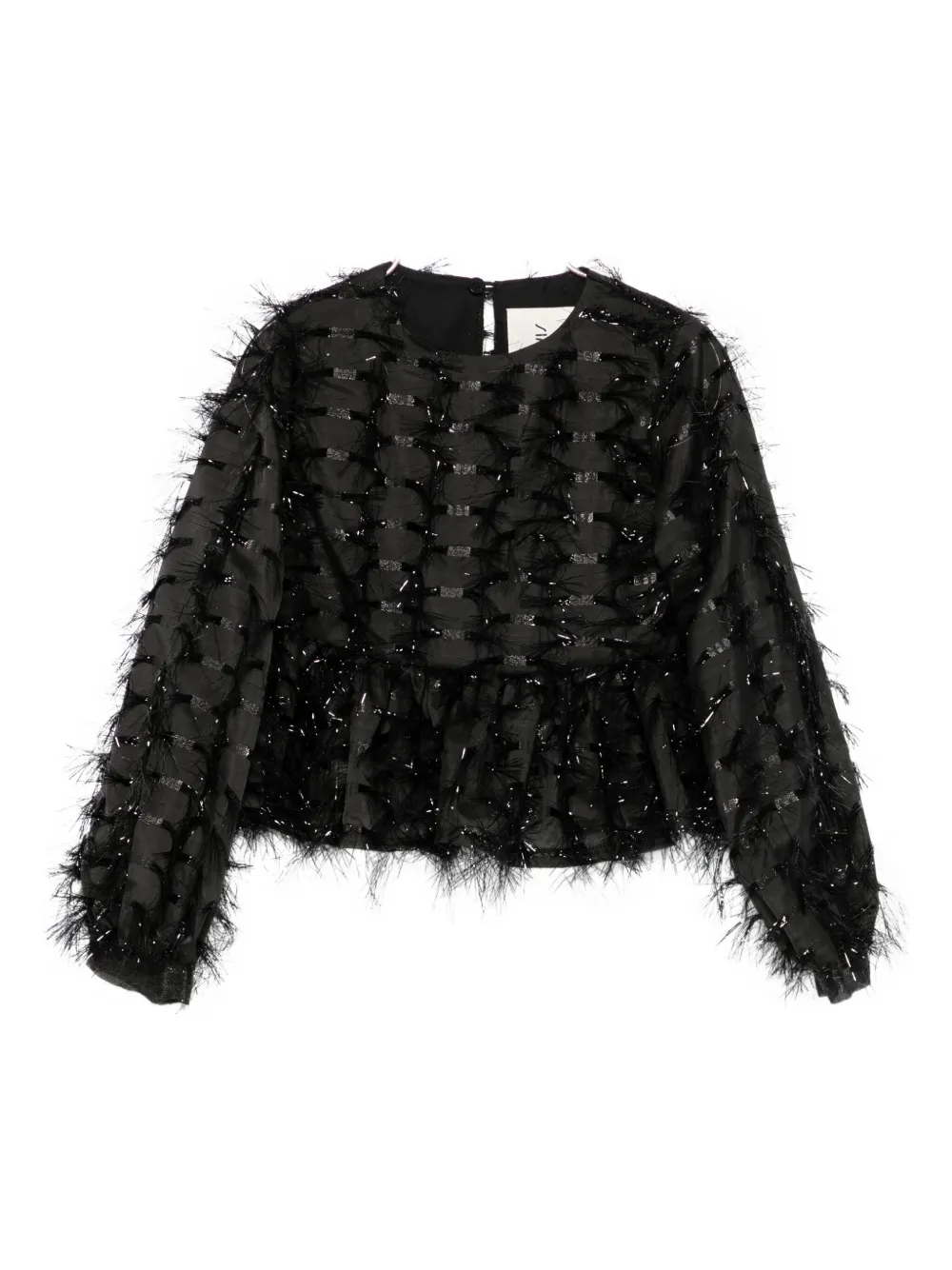 Блузка с воланами Simonetta, черный
Блузка с воланами Simonetta, черный