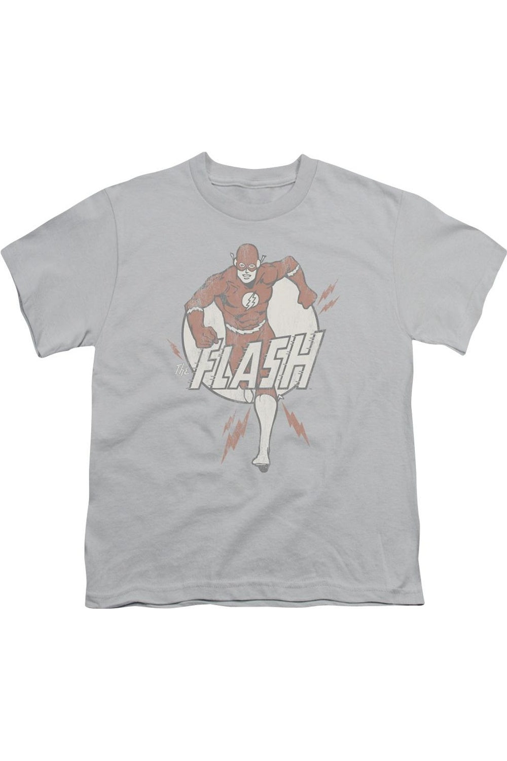 Футболка DC Comics Flash с молнией для детей Gildan, серебряный
Футболка DC Comics Flash с молнией для детей Gildan, серебряный