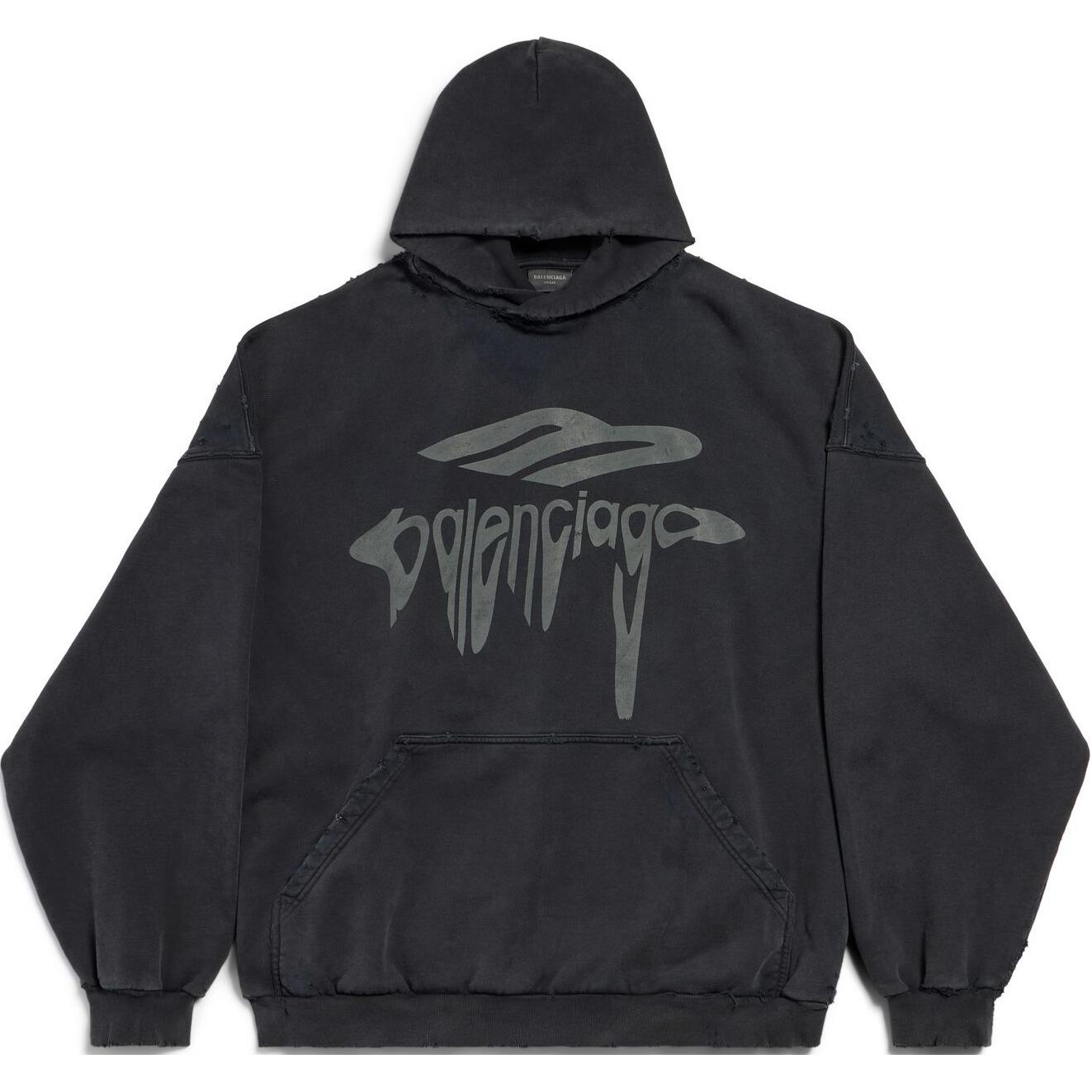 Ликвифи оверсайз худи Balenciaga, серый
Ликвифи оверсайз худи Balenciaga, серый