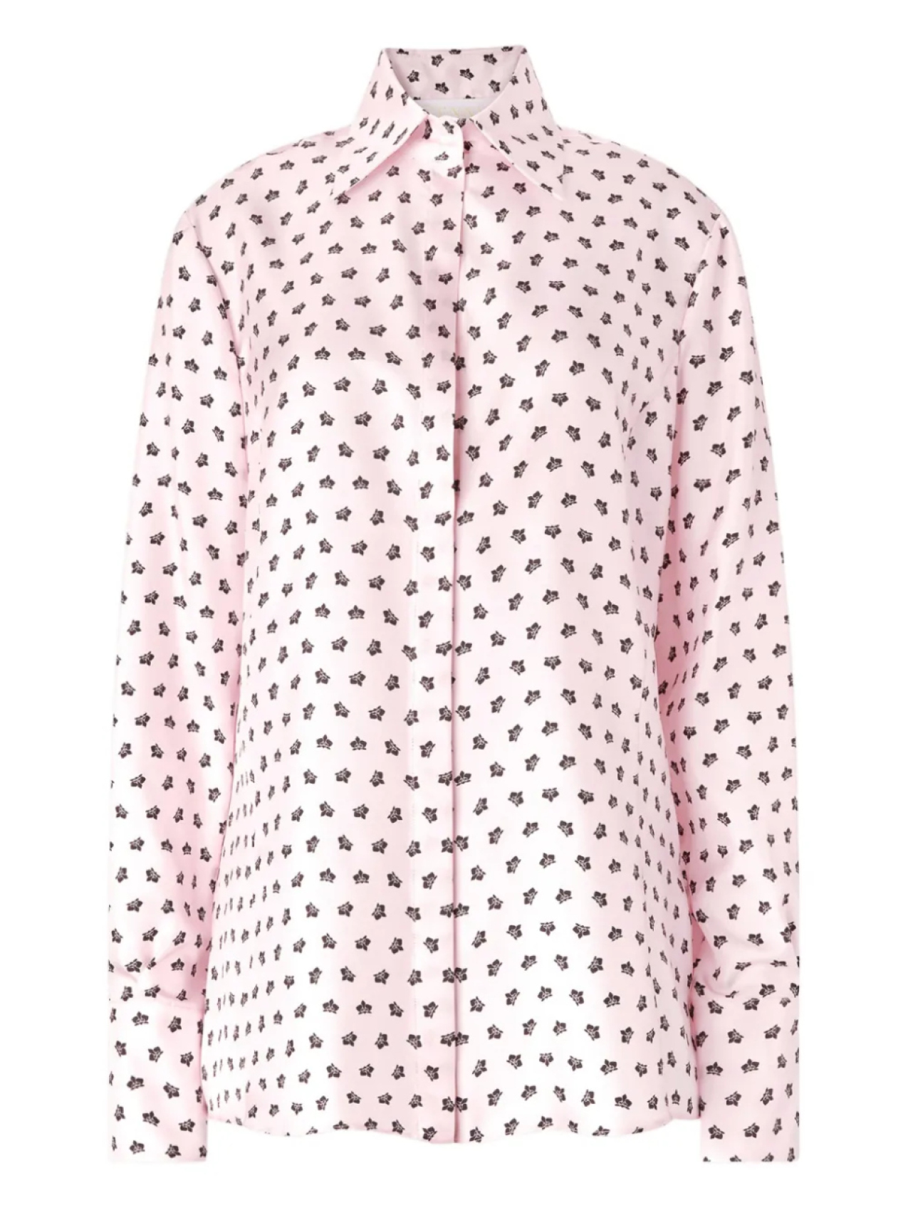 Шелковая рубашка с цветочным принтом Genny, розовый
Шелковая рубашка с цветочным принтом Genny, розовый