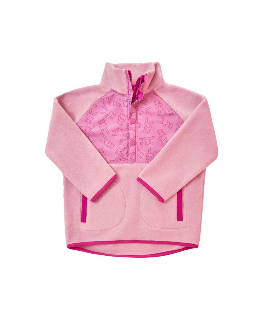 Детская флисовая куртка на молнии, средний слой из флиса Roarsome, Pink
Детская флисовая куртка на молнии, средний слой из флиса Roarsome, Pink