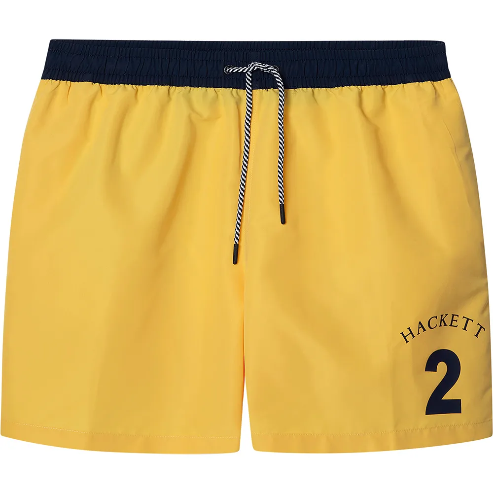 Шорты для плавания Hackett Tg Number, желтый 
Шорты для плавания Hackett Tg Number, желтый