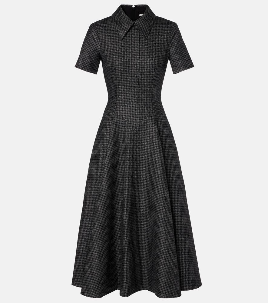 Платье миди Jody из шерстяной смеси в клетку houndstooth Emilia Wickstead, Dark Grey
Платье миди Jody из шерстяной смеси в клетку houndstooth Emilia Wickstead, Dark Grey