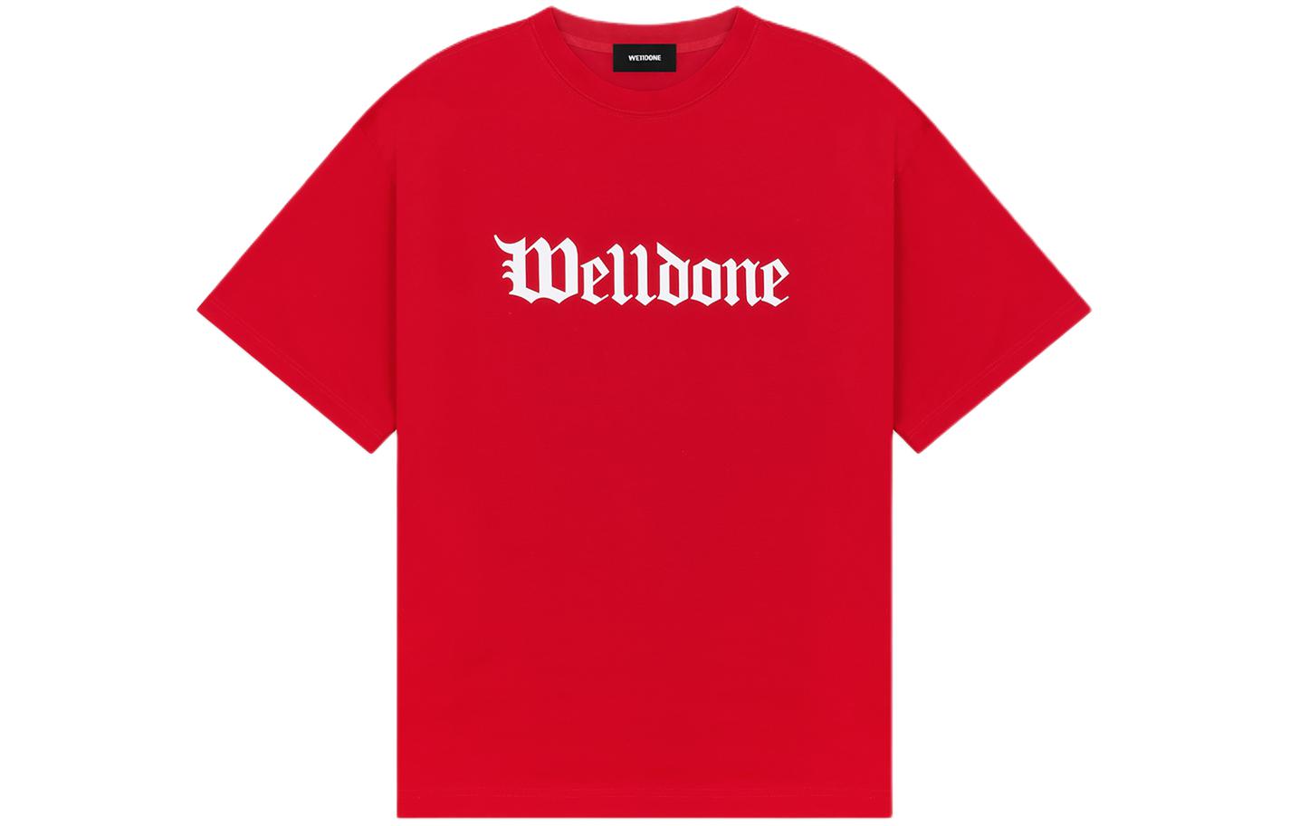 Футболка с готическим логотипом WE11DONE, красный
Футболка с готическим логотипом WE11DONE, красный