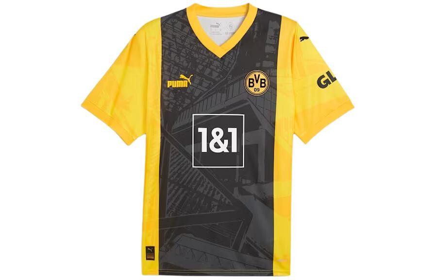 Мужское футбольное джерси Puma, цвет Black/Yellow
Мужское футбольное джерси Puma, цвет Black/Yellow