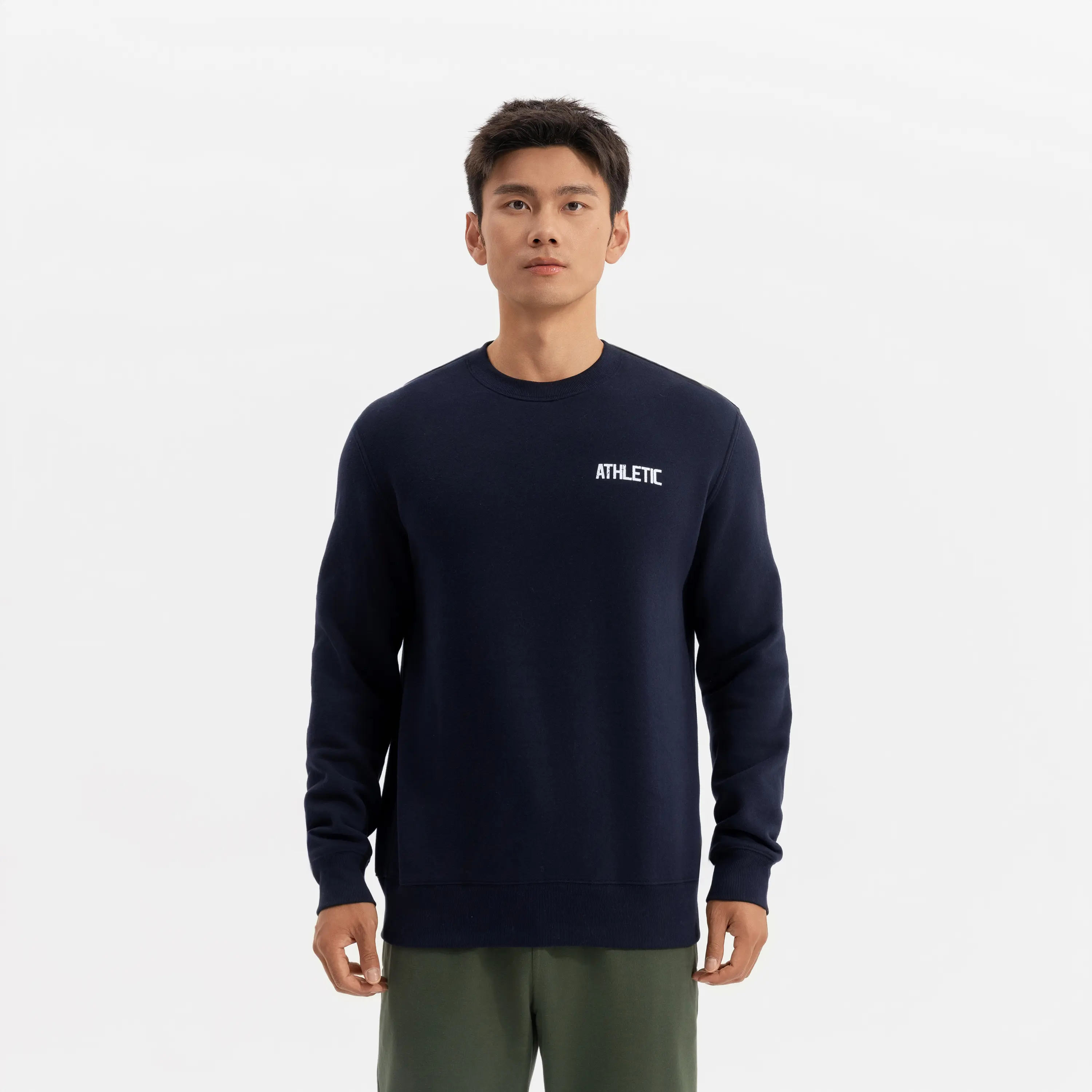 Мужская флисовая толстовка Domyos с круглым вырезом
Мужская флисовая толстовка Domyos с круглым вырезом