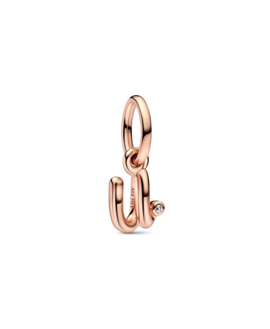 Подвеска в виде буквы алфавита, покрытая розовым золотом 14 карат Pandora, Rose Gold - U
Подвеска в виде буквы алфавита, покрытая розовым золотом 14 карат Pandora, Rose Gold - U