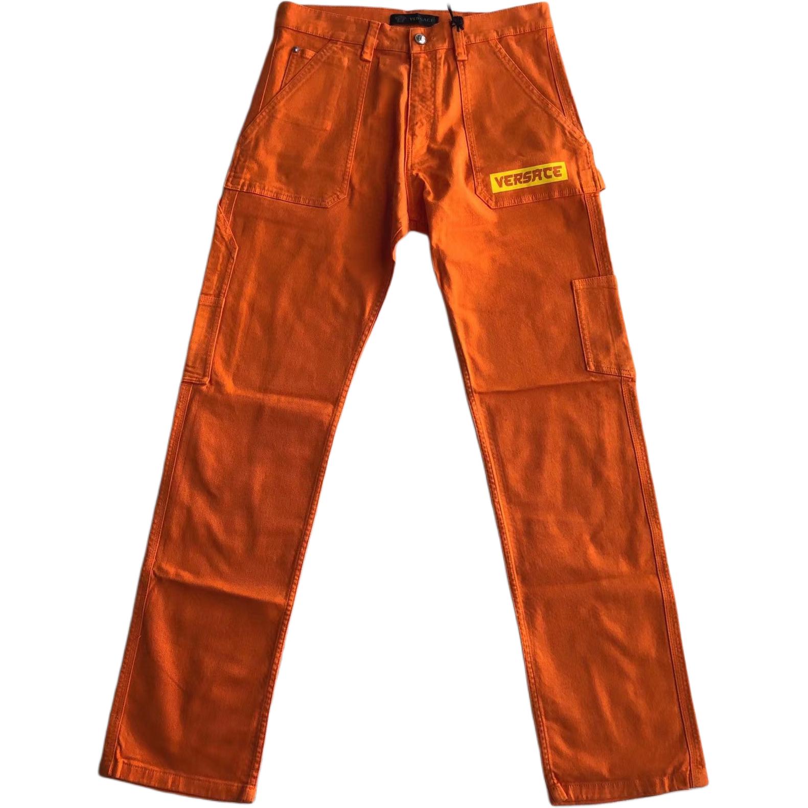 Versace Мужские брюки-карго, оранжевые
Versace Мужские брюки-карго, оранжевые