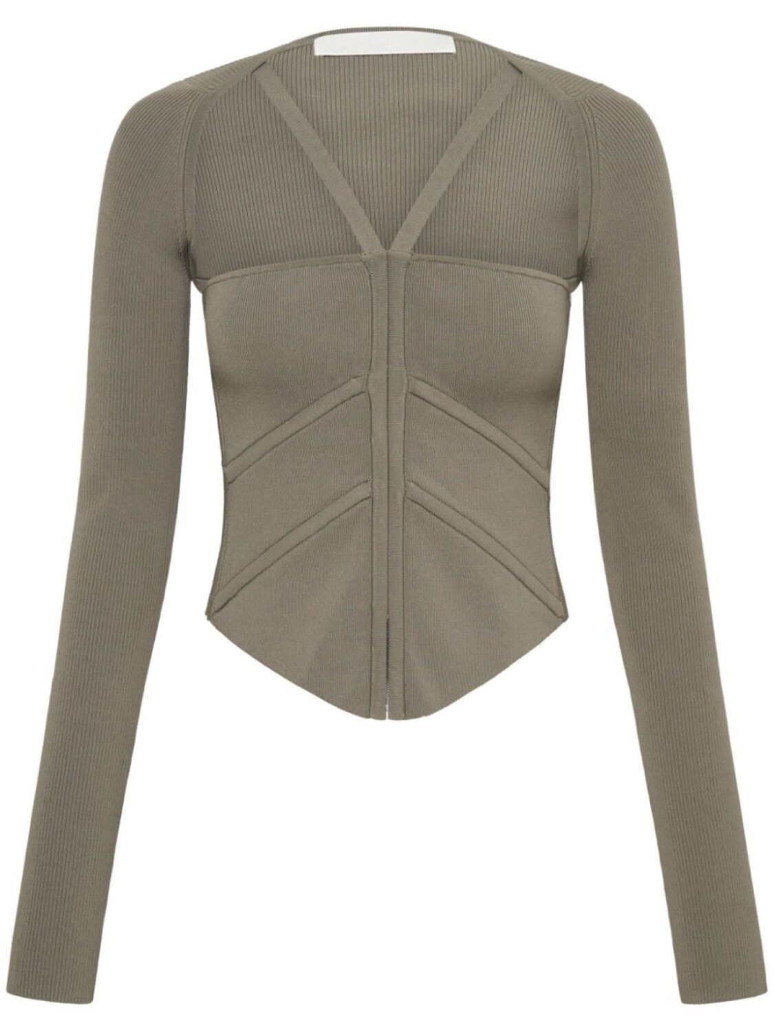 Dion Lee топ-корсет с квадратным вырезом, серый
Dion Lee топ-корсет с квадратным вырезом, серый