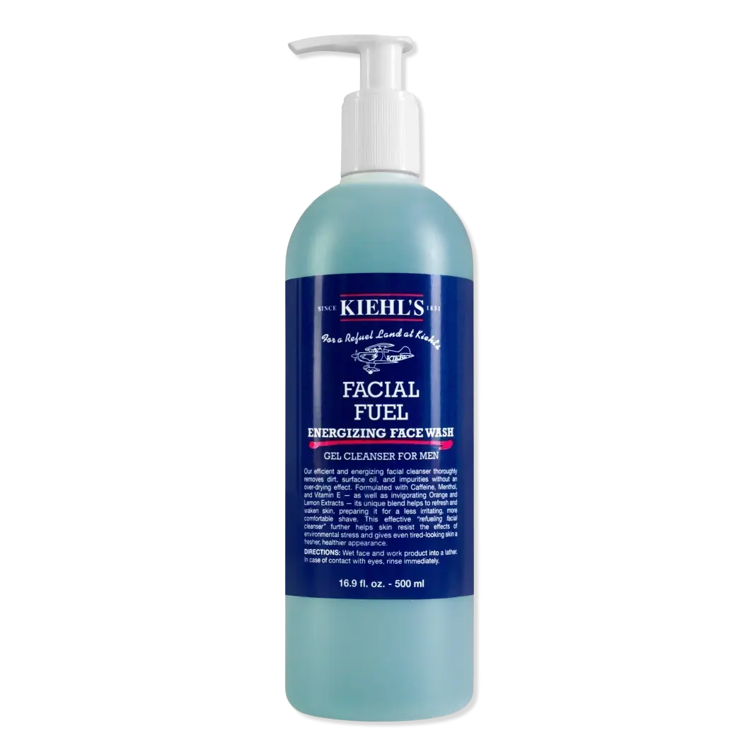 Гель для лица facial fuel invigorating face wash Kiehls, объем 500 мл
Гель для лица facial fuel invigorating face wash Kiehls, объем 500 мл