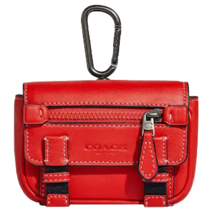 COACH Кожаный брелок для ключей
COACH Кожаный брелок для ключей