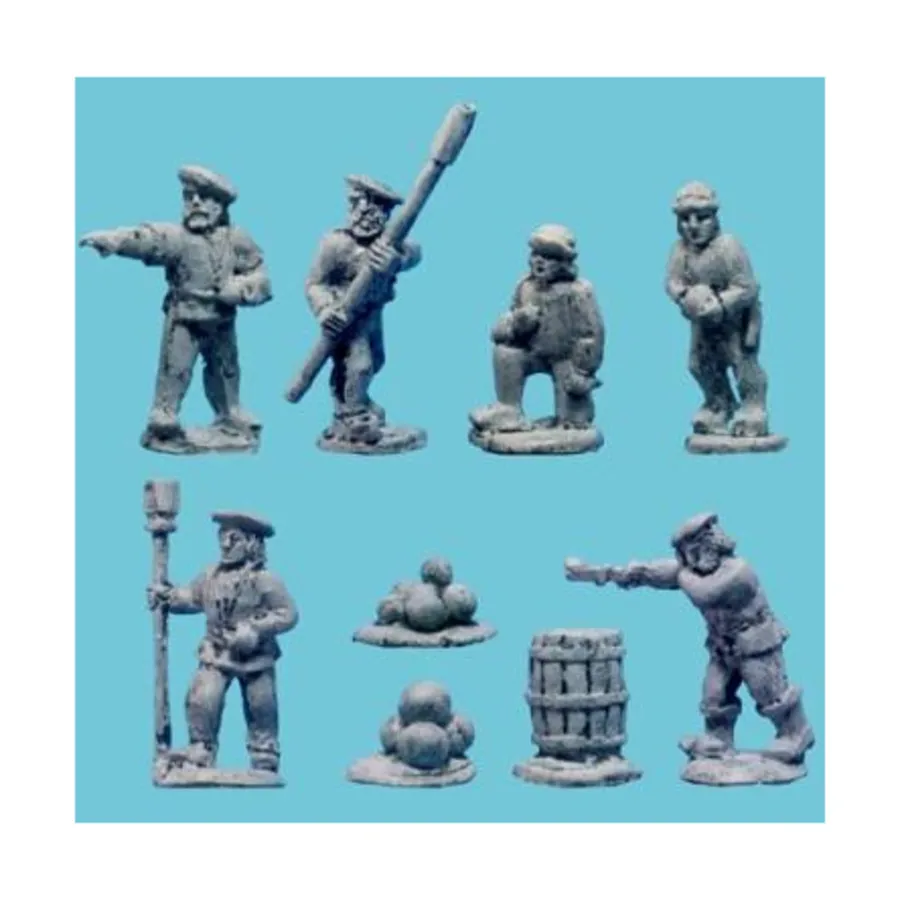 Итальянские артиллерийские расчеты, Italian Wars (15mm)
Итальянские артиллерийские расчеты, Italian Wars (15mm)