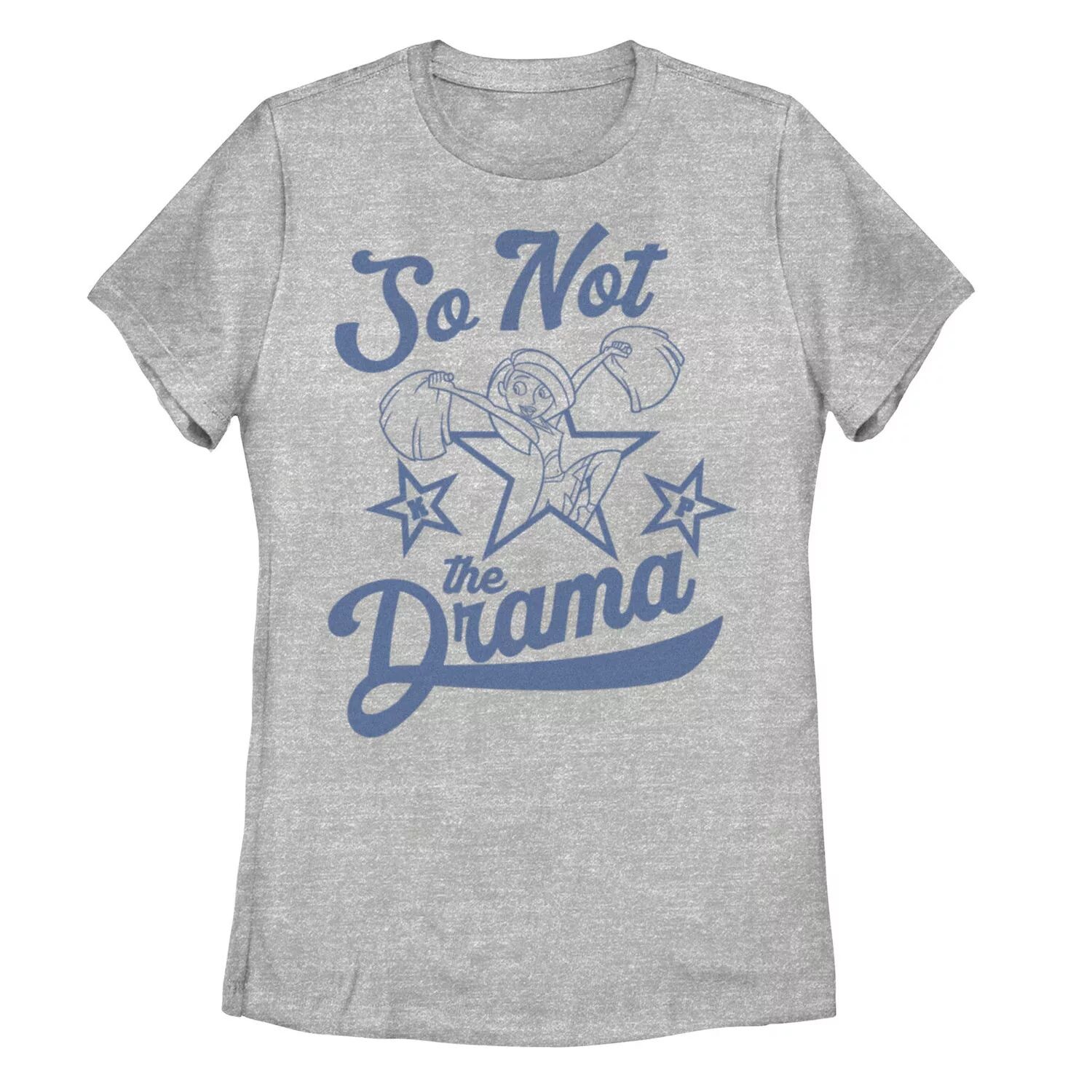 Футболка с графическим изображением «So Not The Drama» от Disneys Ким Пять-с-плюсом-юниорами Licensed Character
Футболка с графическим изображением «So Not The Drama» от Disneys Ким Пять-с-плюсом-юниорами Licensed Character