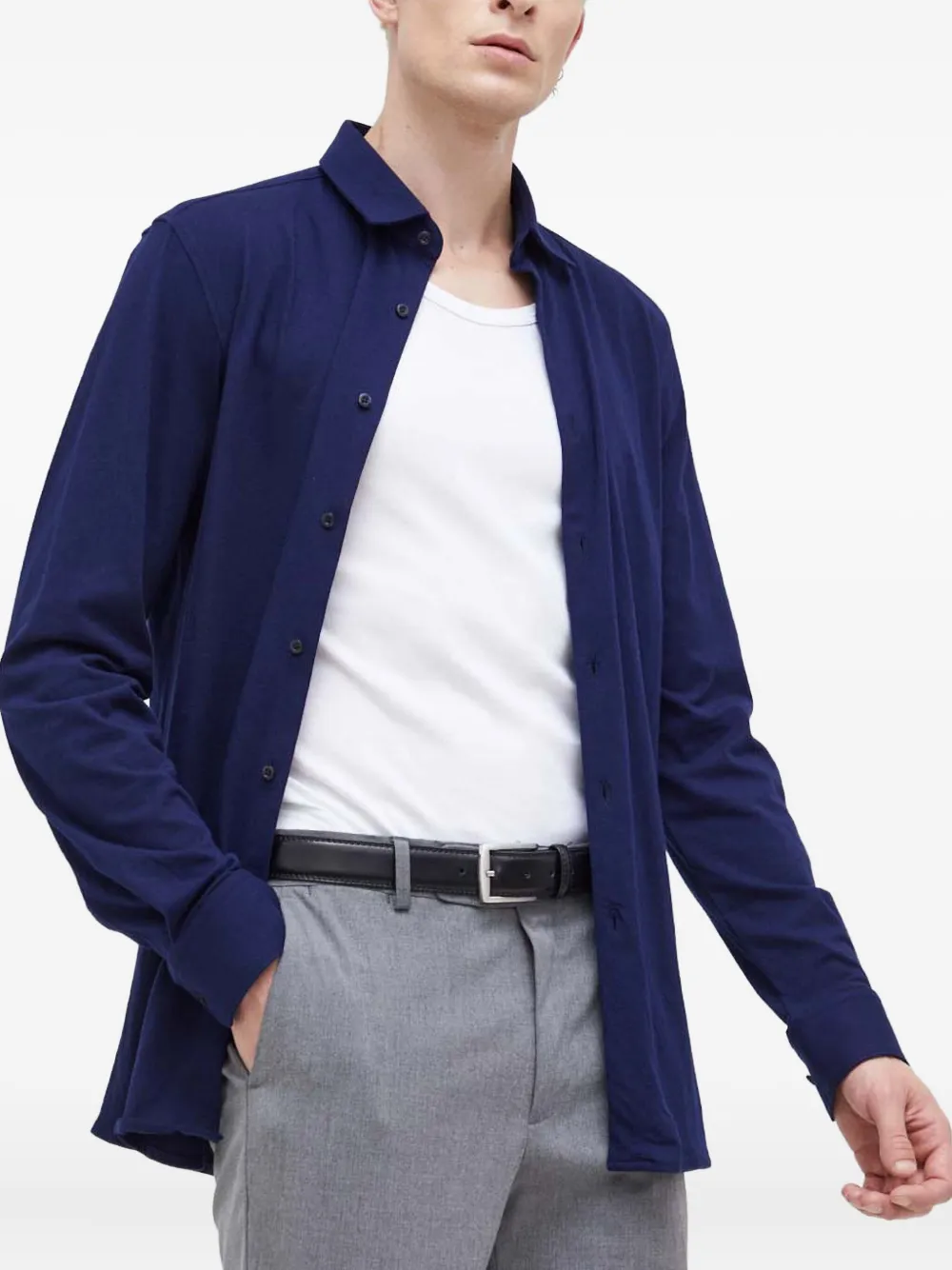 Рубашка на пуговицах Hugo, синий
Рубашка на пуговицах Hugo, синий