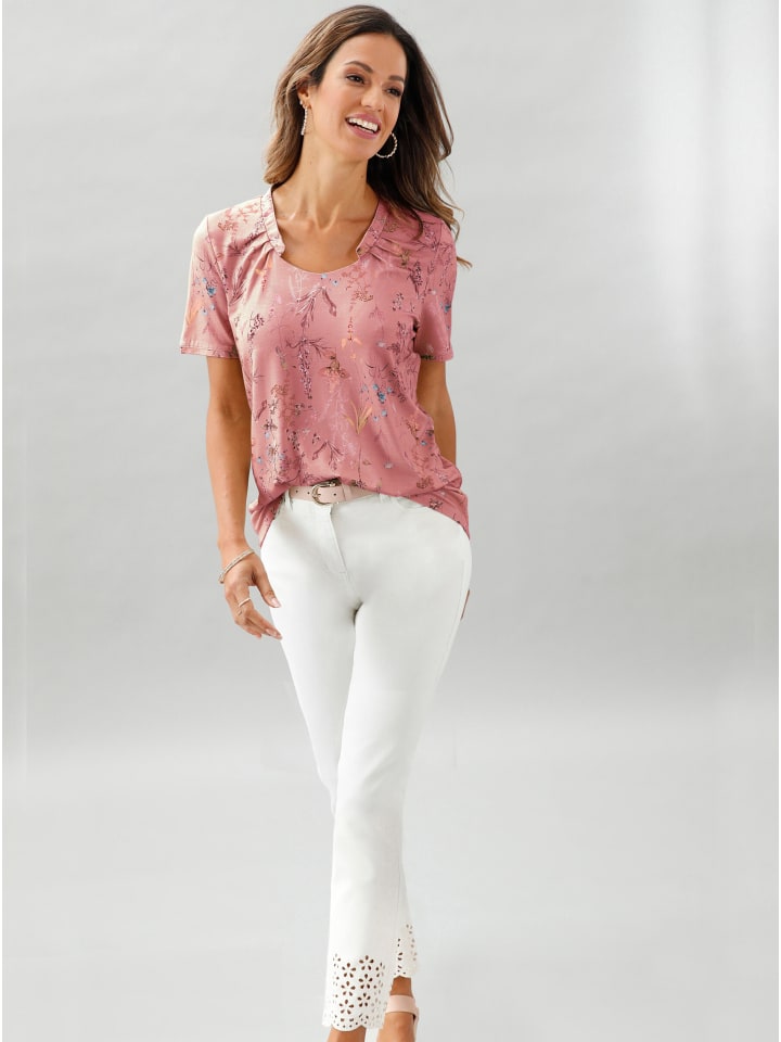 Рубашка с короткими рукавами и принтом розового кварца WITT WEIDEN
Рубашка с короткими рукавами и принтом розового кварца WITT WEIDEN