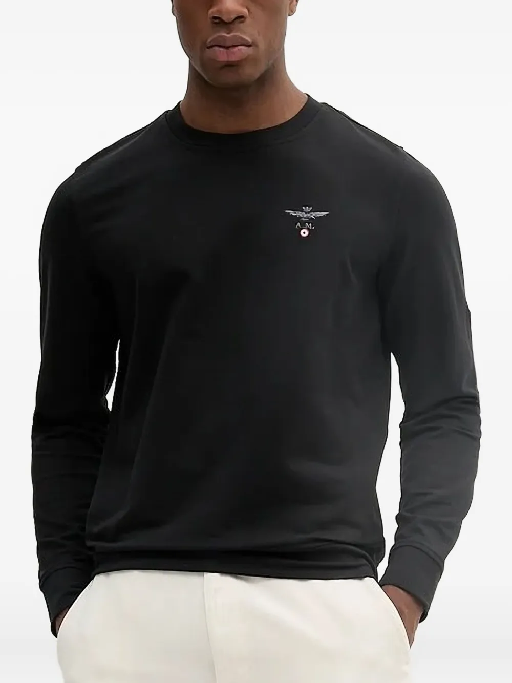 Толстовка с вышитым логотипом орла Aeronautica Militare, черный
Толстовка с вышитым логотипом орла Aeronautica Militare, черный