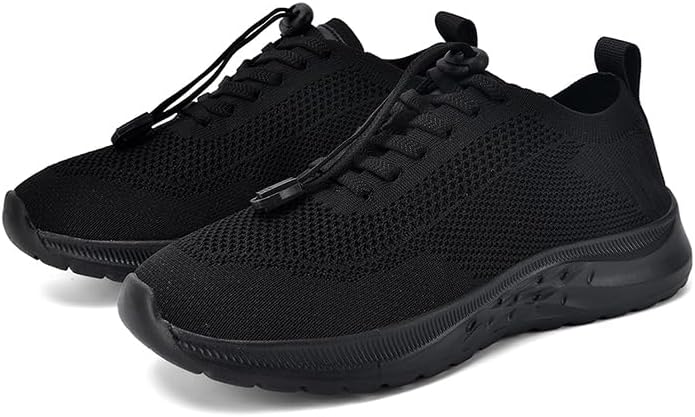 Мужские спортивные кроссовки с круглым носком, сетчатые, дышащие, на шнуровке, с толстой подошвой, легкие и нескользящие, подходят для повседневной носки, путешествий и прогулок Igzbibg, черный
Мужские спортивные кроссовки с круглым носком, сетчатые, дышащие, на шнуровке, с толстой подошвой, легкие и нескользящие, подходят для повседневной носки, путешествий и прогулок Igzbibg, черный
