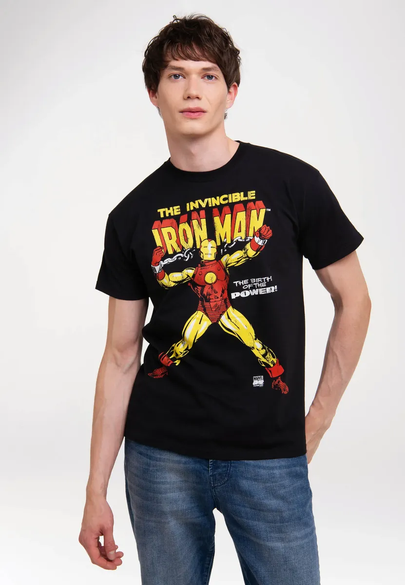 ФУТБОЛКА Logoshirt "Железный Человек – Рождение Силы" с лицензионным принтом, черный
ФУТБОЛКА Logoshirt "Железный Человек – Рождение Силы" с лицензионным принтом, черный