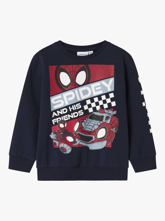 Детский хлопковый джемпер Spiderman NAME IT, Navy Blzer
Детский хлопковый джемпер Spiderman NAME IT, Navy Blzer
