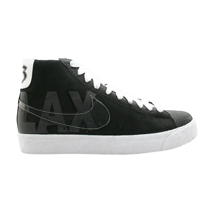 Кроссовки Nike Blazer High Premium 'L A X', черный
Кроссовки Nike Blazer High Premium 'L A X', черный