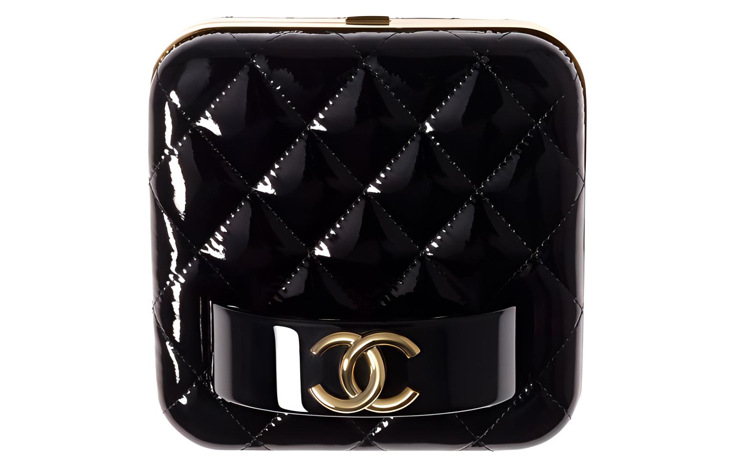 CHANEL 21k зимняя смола стекло с козьей лаковой кожей клатч косметичка косметическая сумка women's black
CHANEL 21k зимняя смола стекло с козьей лаковой кожей клатч косметичка косметическая сумка women's black