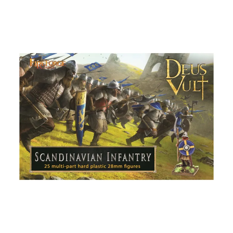 Скандинавская пехота, Deus Vult - Core & Assorted (28mm)
Скандинавская пехота, Deus Vult - Core & Assorted (28mm)