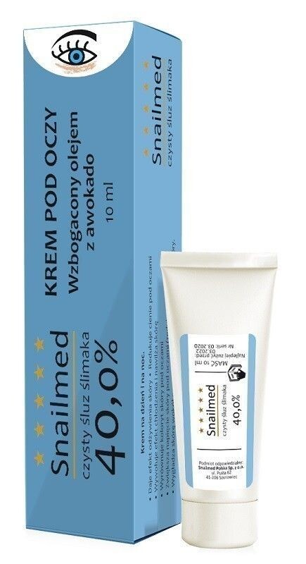 Snailmed Czysty Śluz Ślimaka 40,0% крем для глаз, 10 ml
Snailmed Czysty Śluz Ślimaka 40,0% крем для глаз, 10 ml