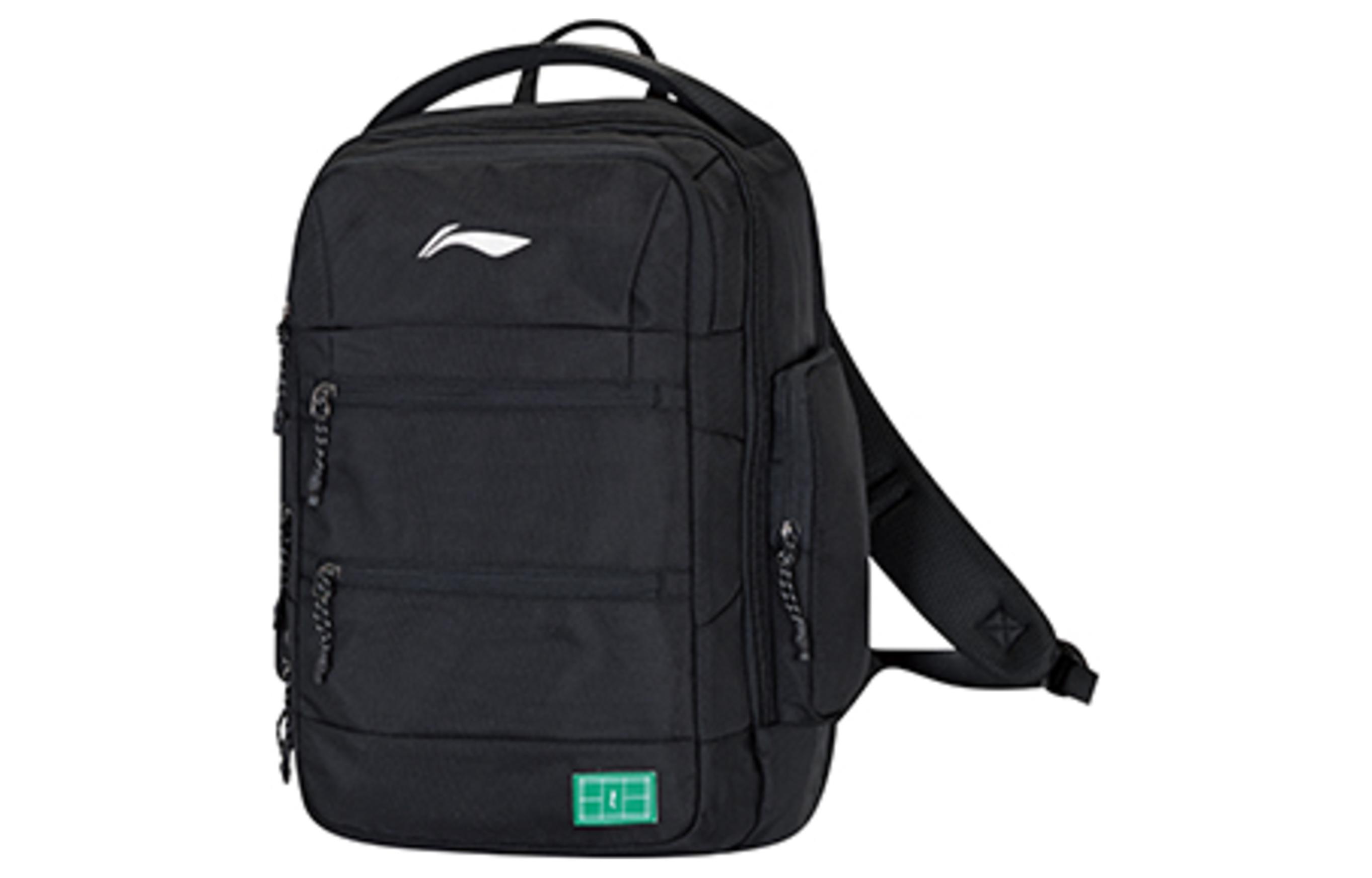 Лининг Полиэстеровый спортивный рюкзак унисекс черный 
Лининг Полиэстеровый спортивный рюкзак унисекс черный