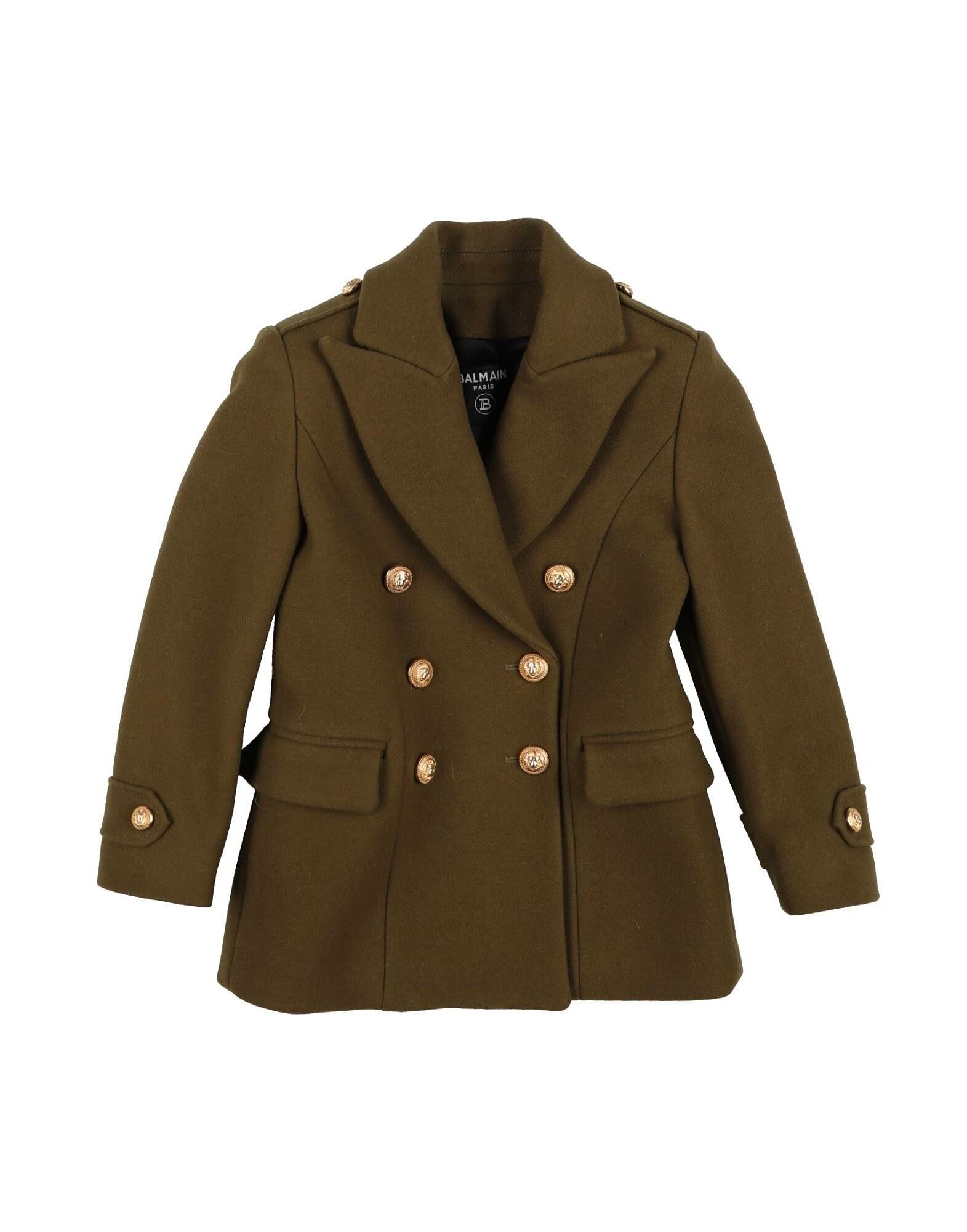 Пальто для девочек Balmain, зеленый
Пальто для девочек Balmain, зеленый