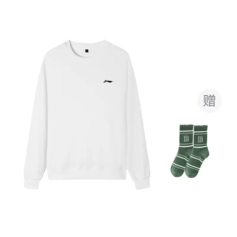 Толстовка Li Ning с круглым вырезом, мужская, умеренная посадка, Regular Li-Ning, белый socks with зеленый socks
Толстовка Li Ning с круглым вырезом, мужская, умеренная посадка, Regular Li-Ning, белый socks with зеленый socks