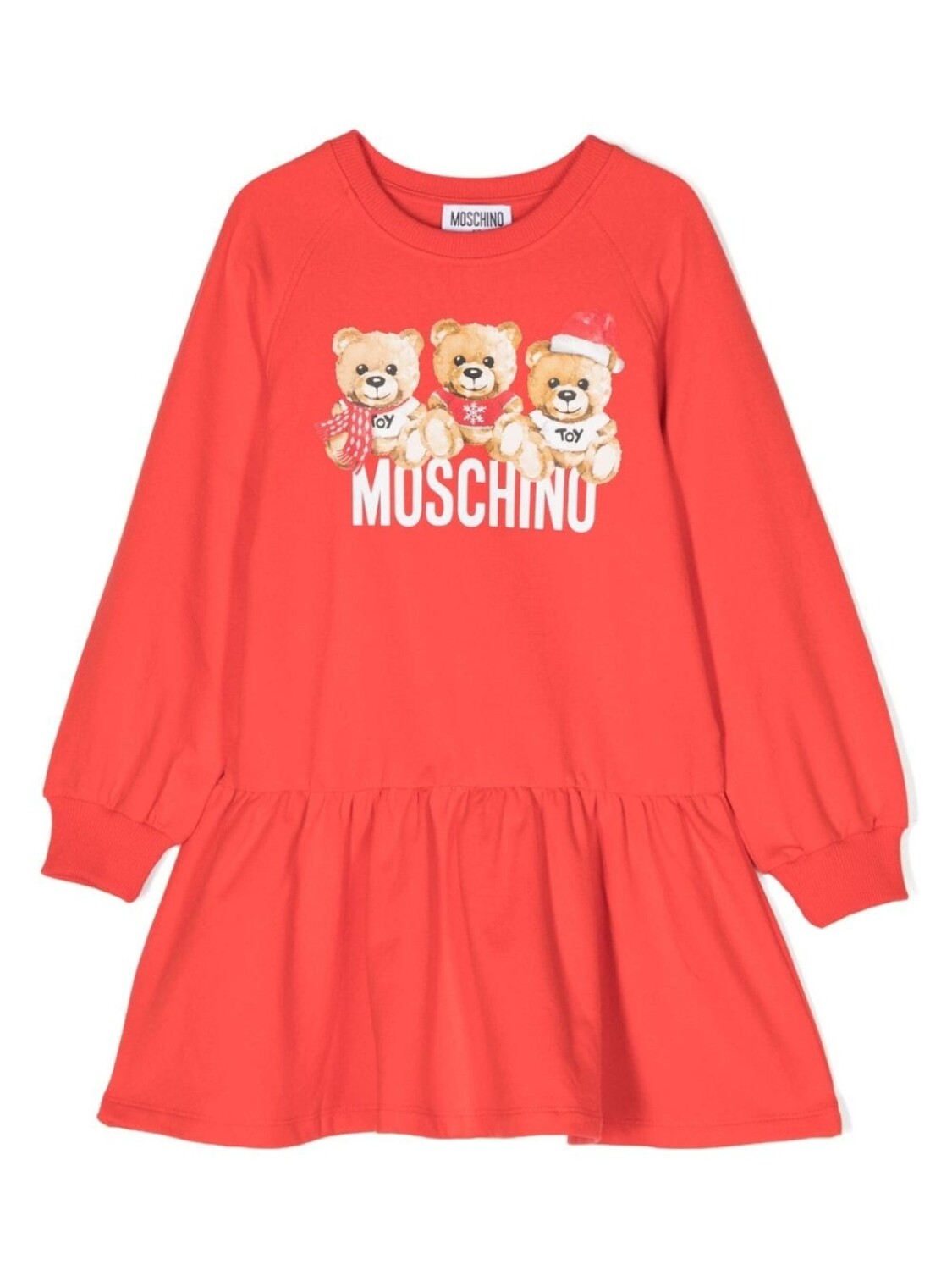 Moschino Kids платье с принтом Teddy Bear, красный
Moschino Kids платье с принтом Teddy Bear, красный