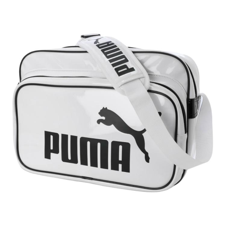 Полиуретановая наплечная сумка через плечо среднего размера женская белая PUMA
Полиуретановая наплечная сумка через плечо среднего размера женская белая PUMA