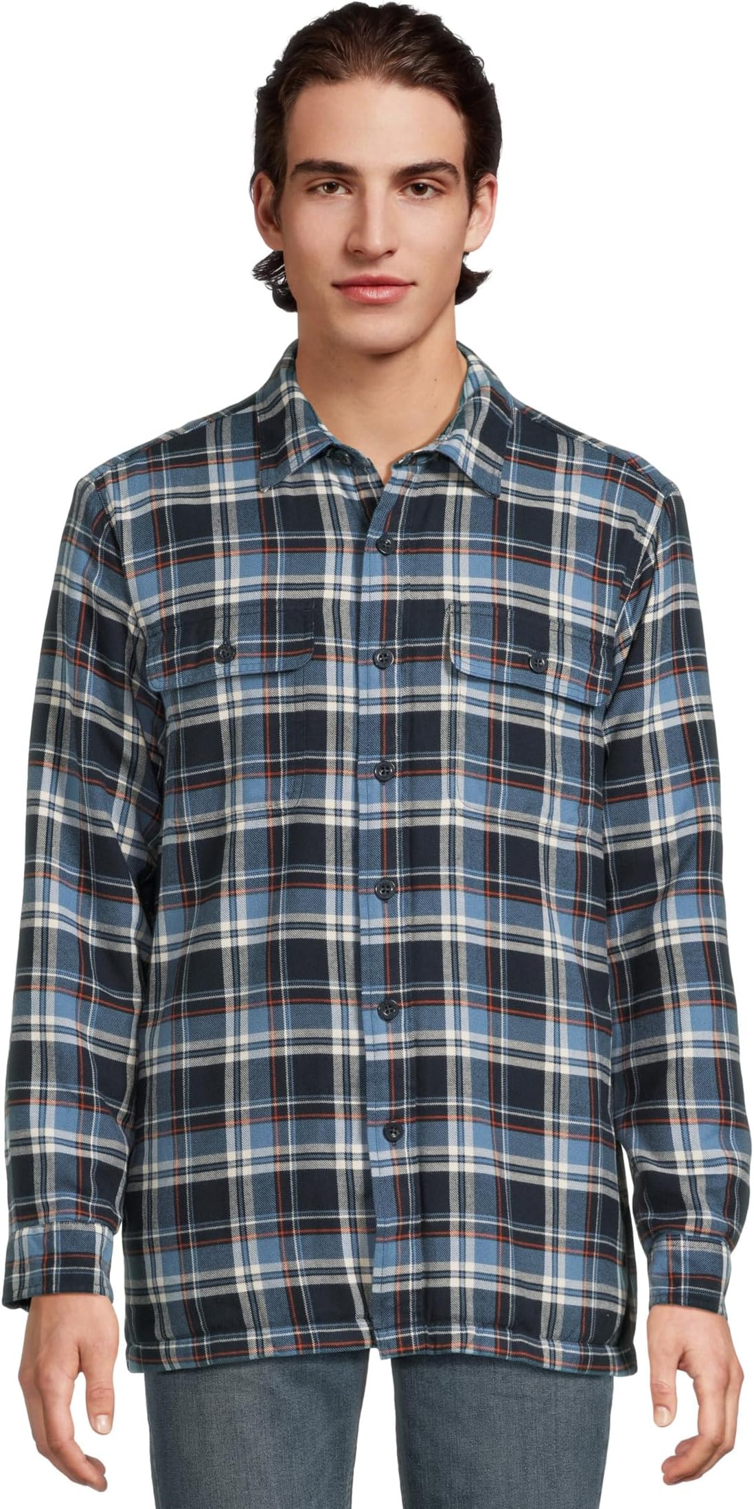 Мужская фланелевая рубашка на флисовой подкладке, традиционный крой L.L.Bean, Chalk Blue
Мужская фланелевая рубашка на флисовой подкладке, традиционный крой L.L.Bean, Chalk Blue