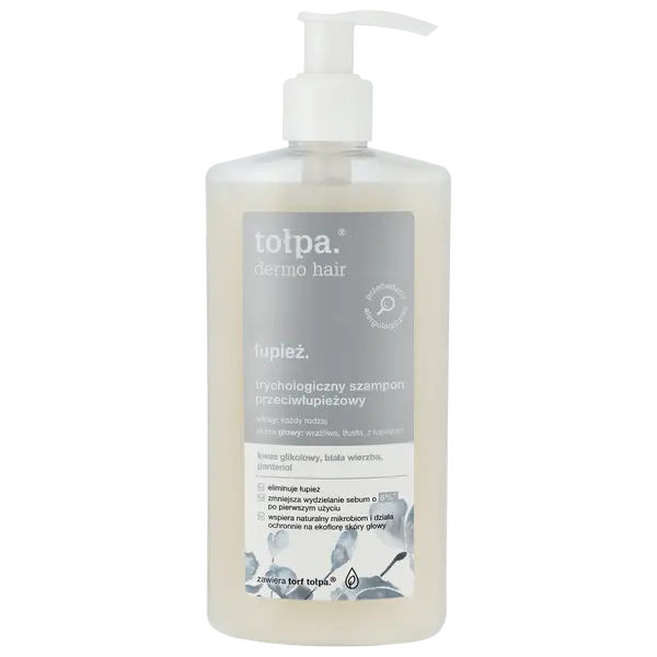 Трихологический шампунь против перхоти для волос, 250 мл Tołpa Dermo hair łupież
Трихологический шампунь против перхоти для волос, 250 мл Tołpa Dermo hair łupież