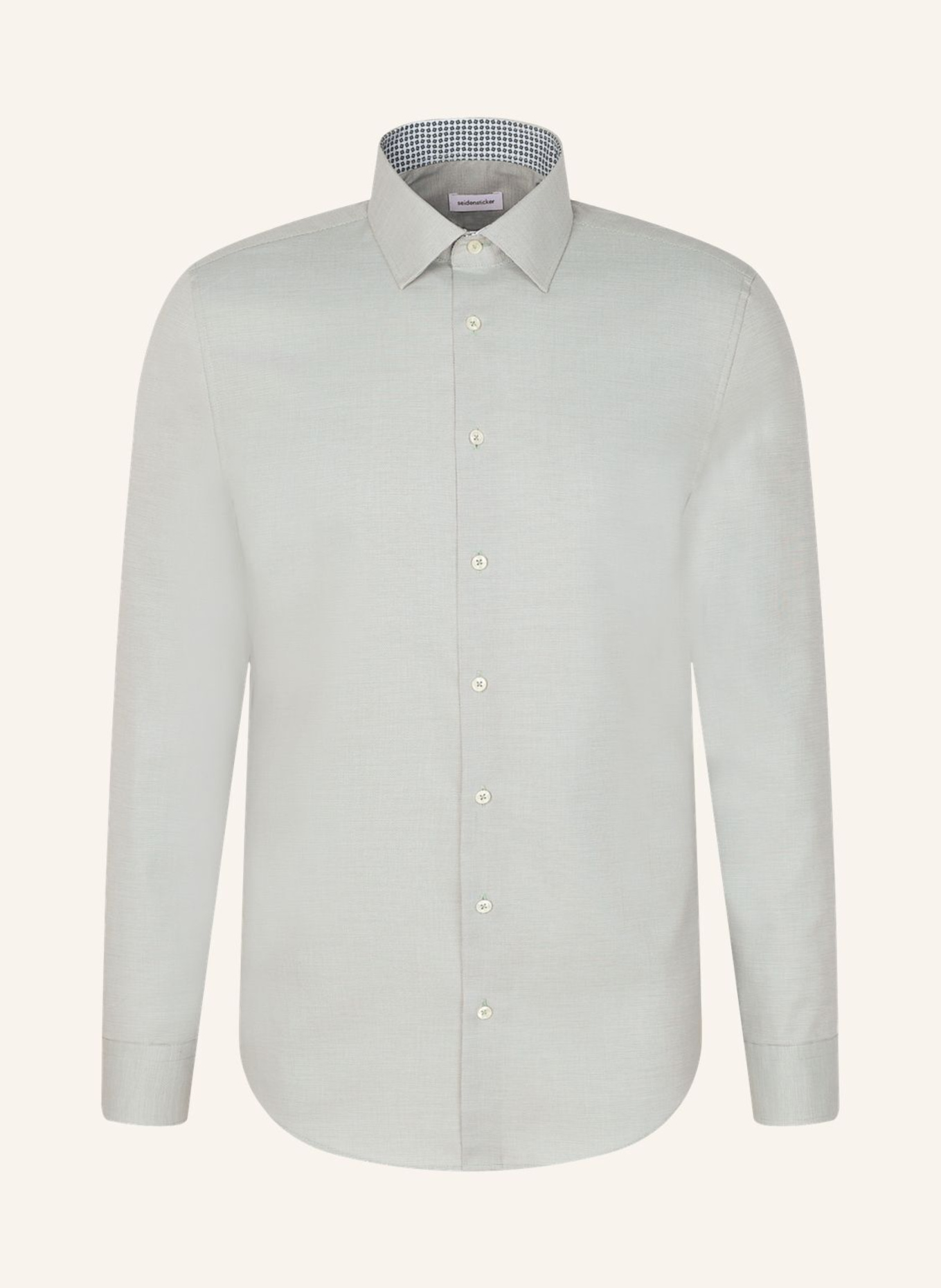 Рубашка деловая облегающая Seidensticker, зеленый
Рубашка деловая облегающая Seidensticker, зеленый