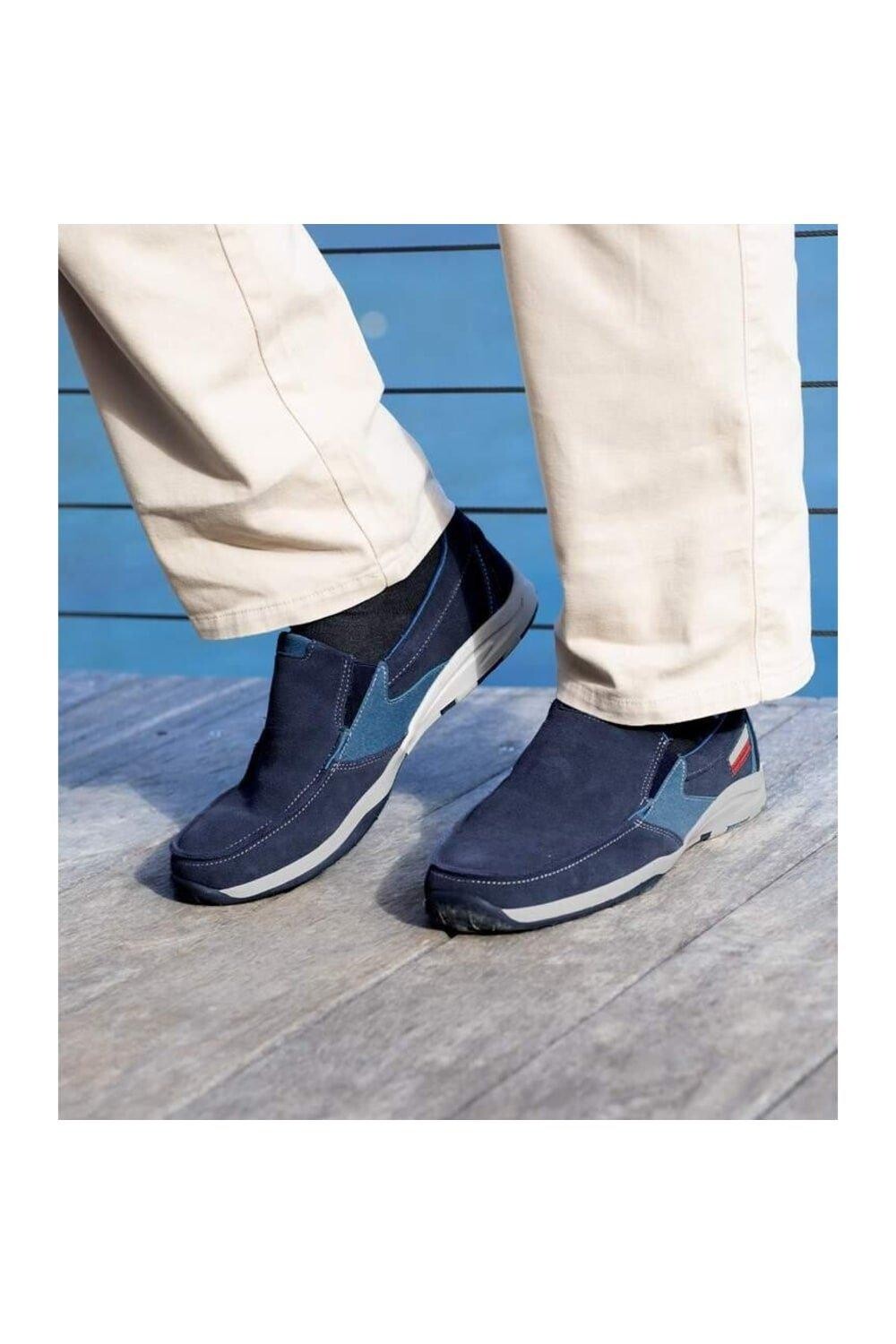 Мокасины из спилка в стиле лодочки Atlas for Men, темно-синий
Мокасины из спилка в стиле лодочки Atlas for Men, темно-синий